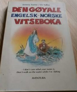 "Den gøyale engelsk-norske vitseboka" av Jeremy Taylor