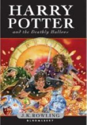"Harry Potter and the deathly hallows" av J.K. Rowling