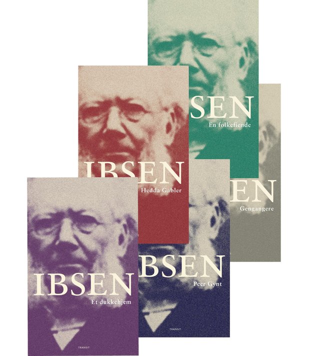 "Ibsen-pakke - fem dramatiske tekster" av Henrik Ibsen
