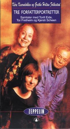 "Tre forfatterportretter - samtaler med Torill Eide, Tor Fretheim og Kjersti Scheen" av Kåre Kverndokken