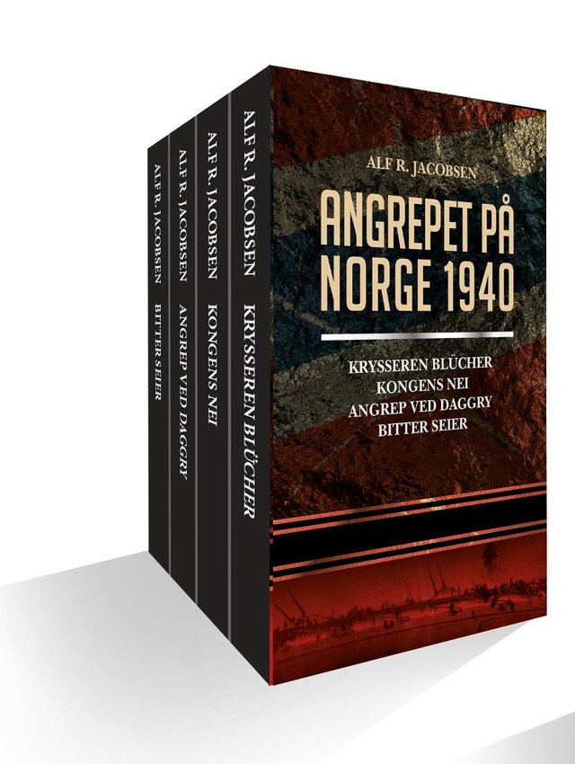 "Angrepet på Norge 1940 - 10. april 1940" av Alf R. Jacobsen