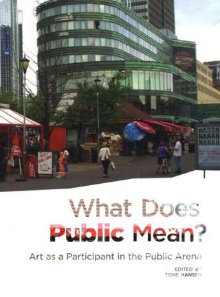 "What does public mean?" av Tone Hansen