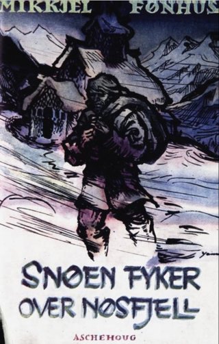 Snøen fyker over Nøsfjell