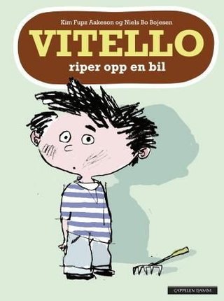 "Vitello riper opp en bil" av Kim Fupz Aakeson