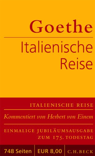 "Italienische Reise" av Johann Wolfgang von Goethe