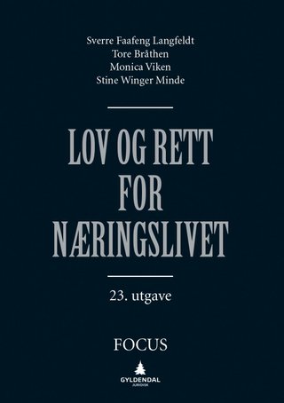 "Lov og rett for næringslivet" av Sverre Faafeng Langfeldt