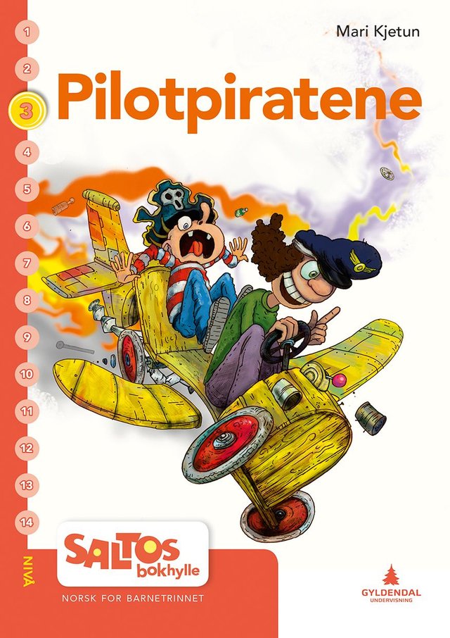 "Pilotpiratene - nivå 3-4" av Mari Kjetun