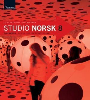 "Studio norsk 8 - grunnbok" av Cecilie Falck-Ytter