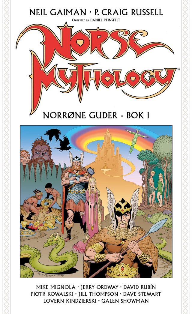 "Norrøne guder - Bok 1" av Neil Gaiman