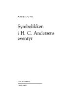 "Symbolikken i H. C. Andersens eventyr" av Arne Duve