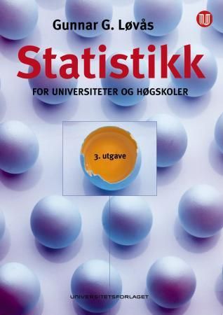 "Statistikk for universiteter og høgskoler" av Gunnar G. Løvås