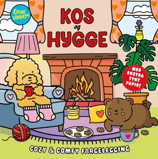 Kos og hygge - cozy & comfy fargelegging