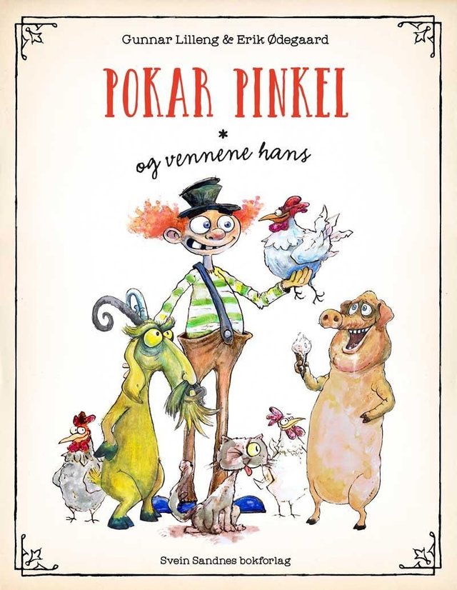 "Pokar Pinkel og vennene hans" av Gunnar Lilleng