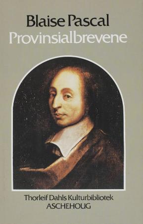 "Provinsialbrevene" av Blaise Pascal