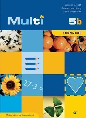 "Multi 5b - grunnbok : matematikk for barnetrinnet" av Bjørnar Alseth