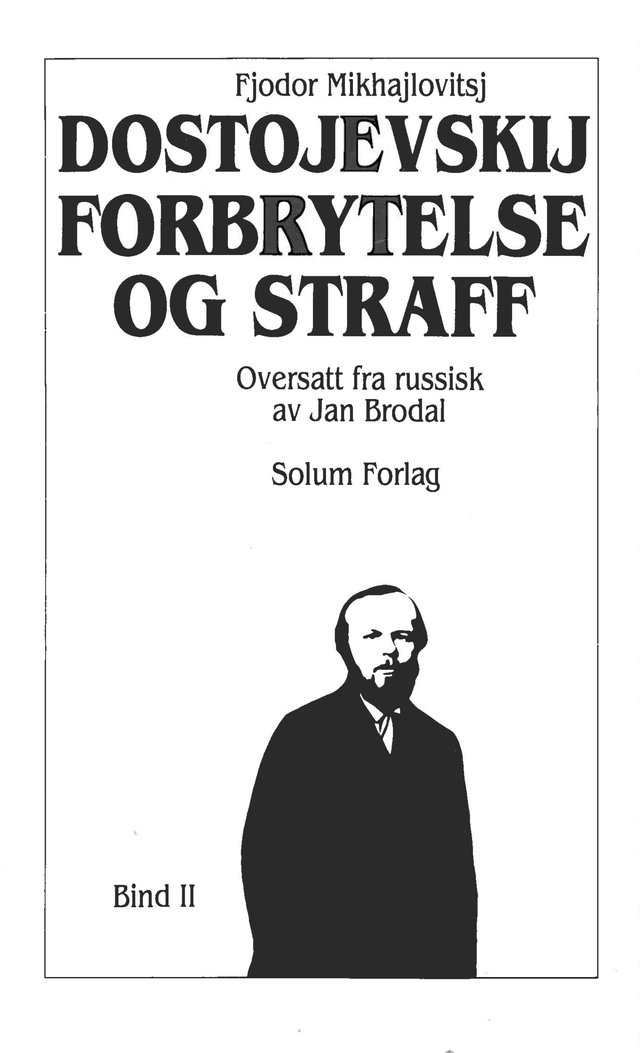 "Forbrytelse og straff - 2" av Fjodor M. Dostojevskij