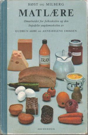 Matlære - kokebok for folke- og framhaldsskolen