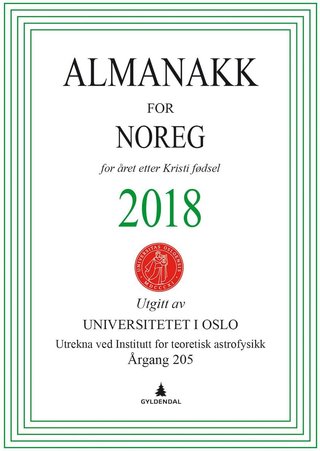 Almanakk for Noreg 2018 - for året etter Kristi fødsel