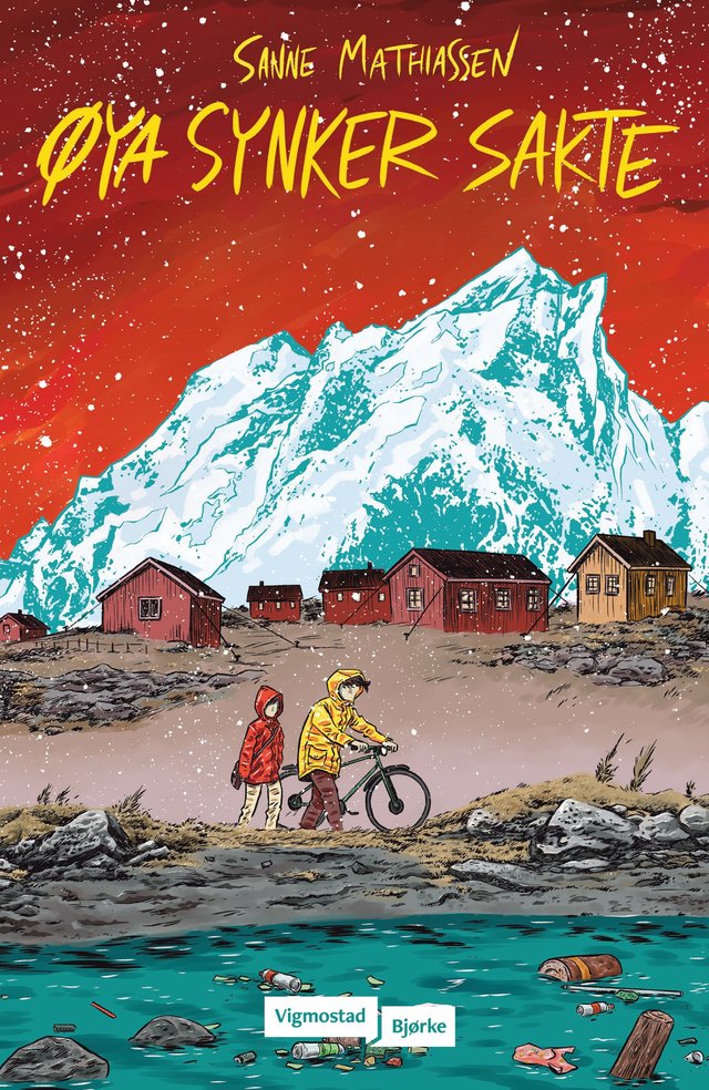 "Øya synker sakte" av Sanne Mathiassen