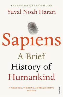 "Sapiens a brief history of humankind" av Yuval Noah Harari