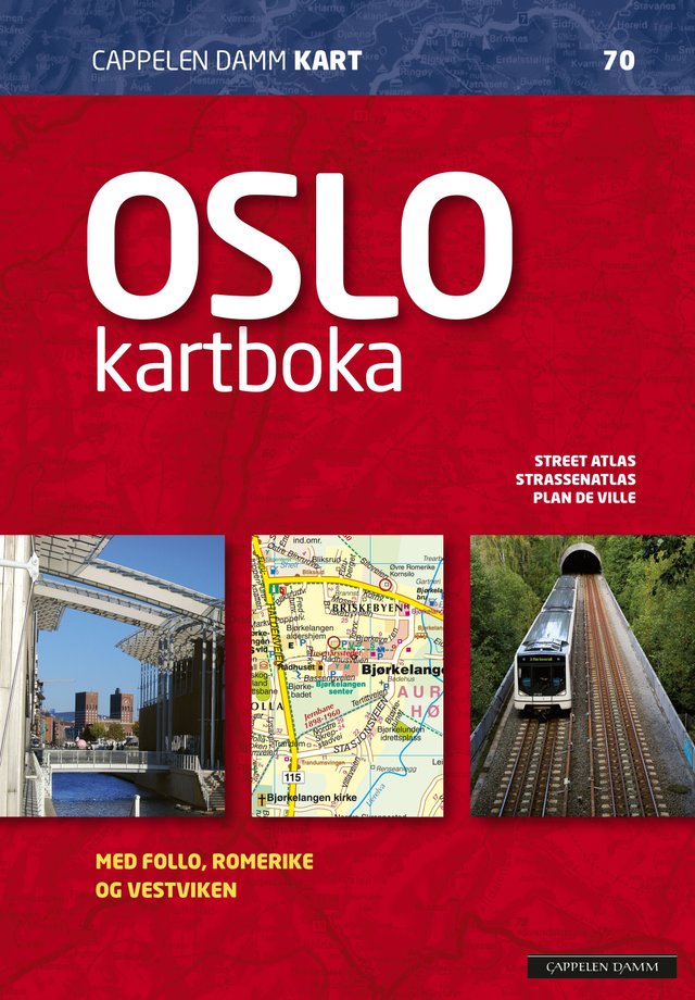 "Oslokartboka 2023 - city atlas  = Stadtatlas = atlas de ville" 