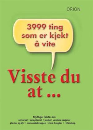"Visste du at - 3999 spennende fakta" av Joel Levy