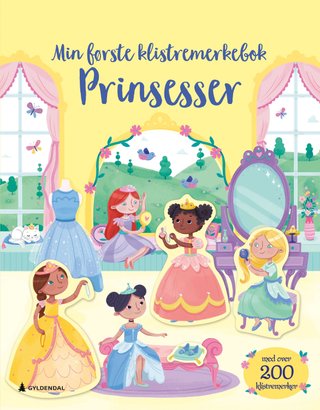 Prinsesser - min første klistremerkebok