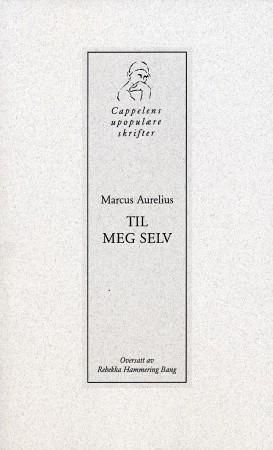 "Til meg selv" av Marcus Aurelius