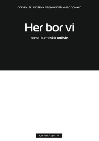 Her bor vi - norsk-burmesisk ordliste