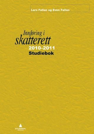 Innføring i skatterett 2010-2011 - studiebok : oppgaver og løsninger : løsningsforslag til oppgaver i læreboka