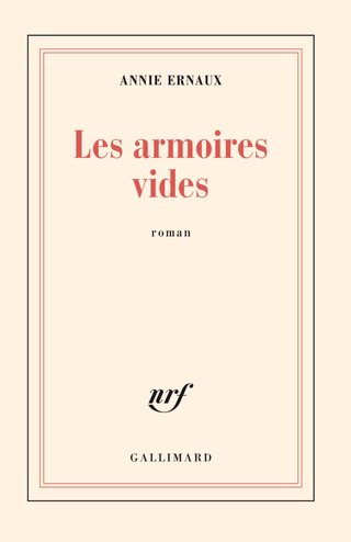 "Les armoires vides" av Annie Ernaux