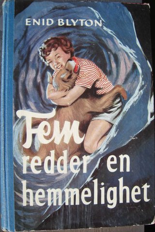 "Fem redder en hemmelighet" av Enid Blyton