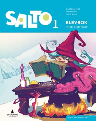 Salto 1 - Elevbok : store bokstavar