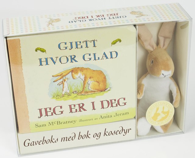 "Gjett hvor glad jeg er i deg" av Sam McBratney