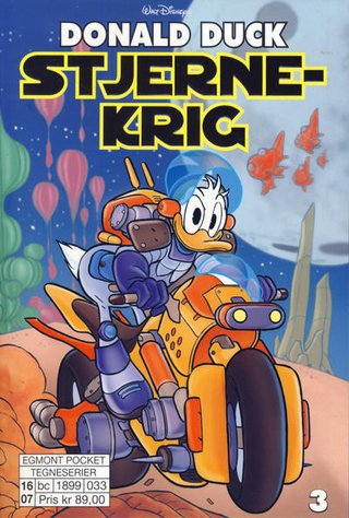 "Donald Duck Stjernekrig 3" av Haakon W Isachsen