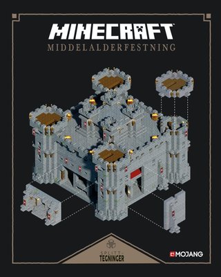 Minecraft - middelalderfestning : splittegninger
