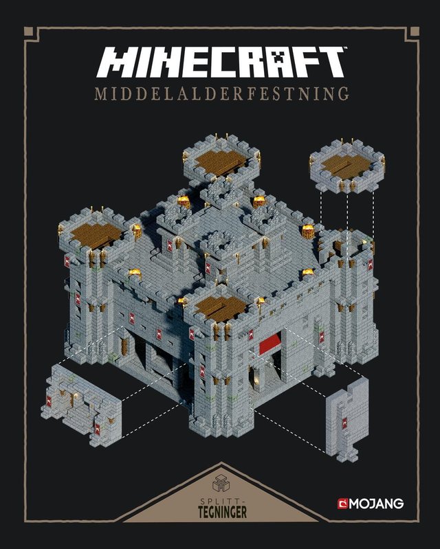 "Minecraft - middelalderfestning : splittegninger" av Craig Jelley