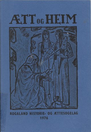 "Ætt og heim 1976 Kjenn di ætt" av Lisabet Risa