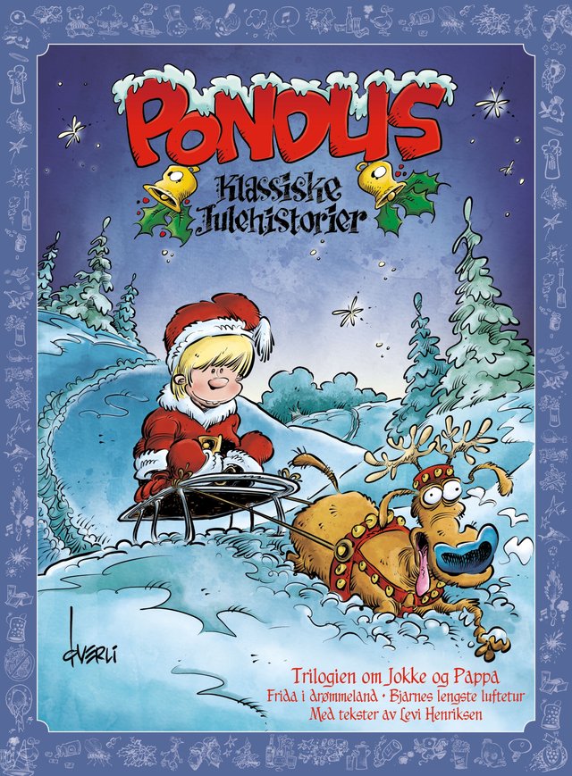 "Pondus klassiske julehistorier" av Frode Øverli