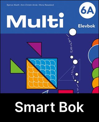 Multi 6A, 3. utg. - Elevbok : Smart bok : matematikk for barnesteget
