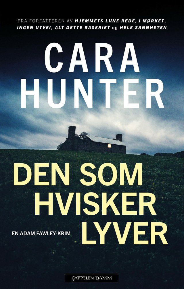 "Den som hvisker lyver" av Cara Hunter
