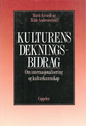 Kulturens dekningsbidrag - om internasjonalisering og kulturkunnskap