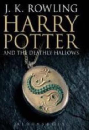 "Harry Potter and the deathly hallows" av J.K. Rowling