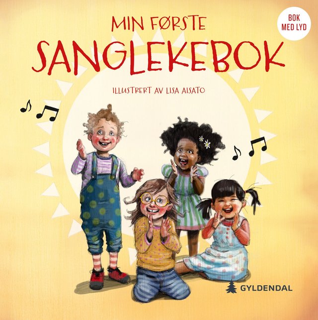 "Min første sanglekebok" av Lisa Aisato