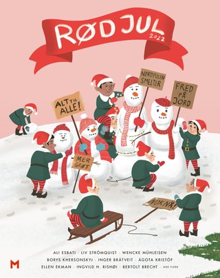 "Rød jul 2022" av Ellen Engelstad