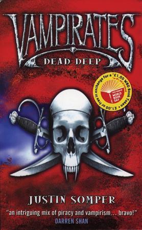 "Vampirater - dødens dyp" av Justin Somper