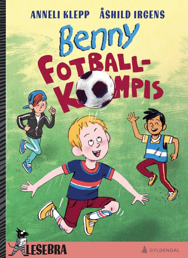 "Benny fotball-kompis" av Anneli Klepp