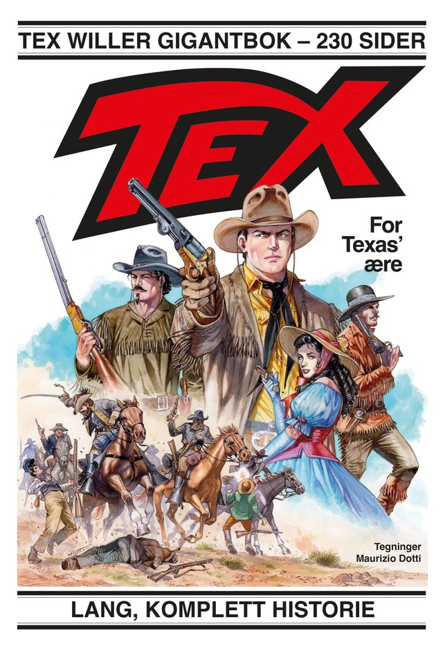 "For Texas' ære" av Mauro Boselli