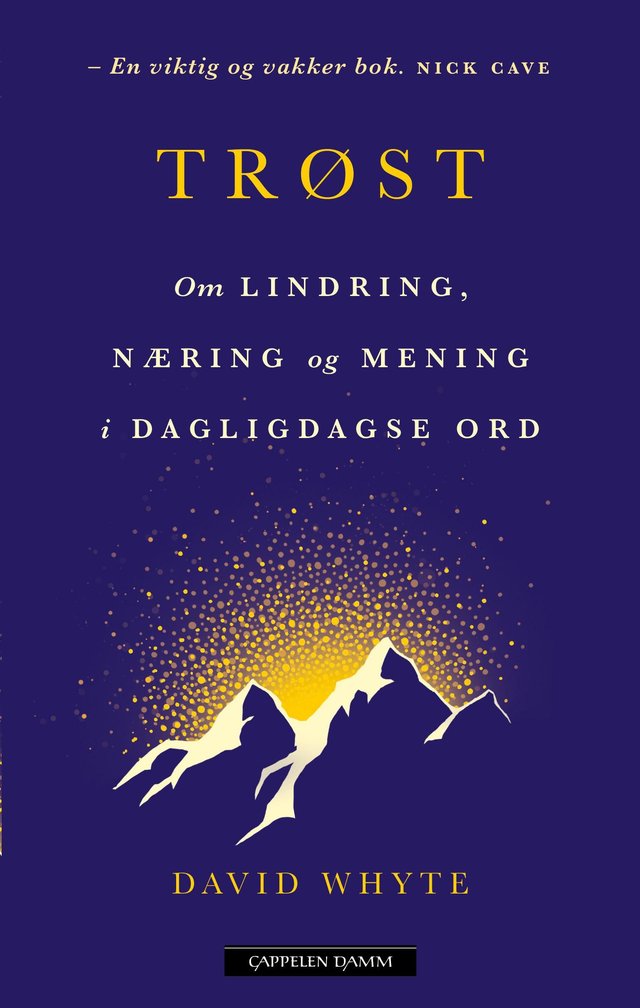 "Trøst - om lindring, næring og mening i dagligdagse ord" av David Whyte