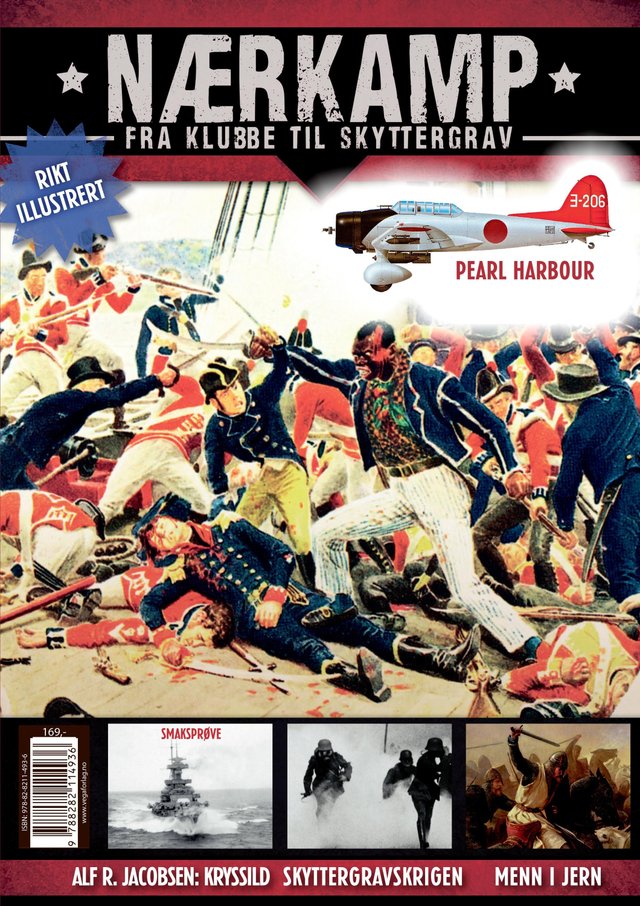 "Nærkamp - fra klubbe til skyttergrav" av Dan Petter Neegaard